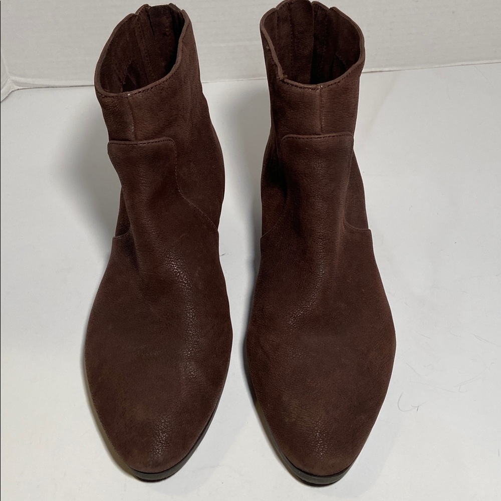 Vince Camuto Leather Studded Ankle Boots